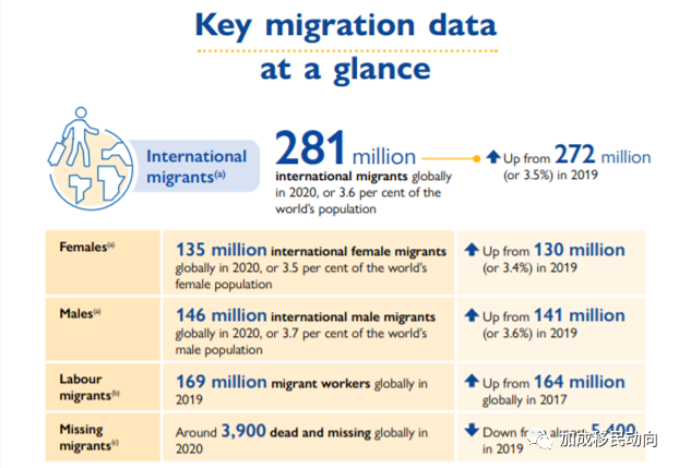 联合国发布《世界移民报告2022》︱移民风向标